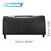 uxcell Dash Glove Box Door Lid Cover for Audi A3 S3 8P 2004-2012 Glove Compartment Lid No.8P1857124A Black