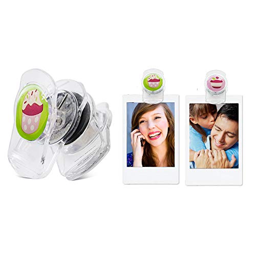 Câmera instantânea Fujifilm Instax Mini11 c/função selfie e espelho frontal + 4 Clips Magnéticos