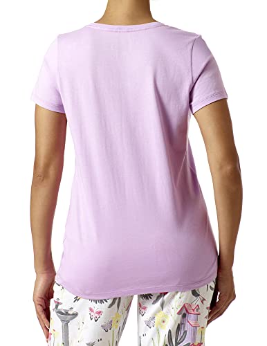 Image of HUE Women's 3 /4 Sleeve V-Neck Sleep Tee