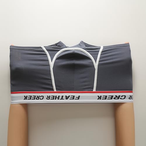 Men's Dual Pouch Breathable Underwear Anti-Chafing Boxer briefs Separated Pouch Trunks4