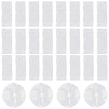 200PCS Disposable Ear Covers for Shower, Clear Waterproof Ear Covers for Bathing, Waterproof Plastic Ear-Protectors for Showering, Hair Dye, Spa, Salon and Beauty Treatments