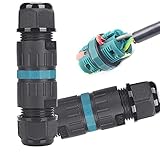 Wasserdicht Kabelverbinder - IP68 wasserdicht der Spitzenklasse(4m Maximale Tiefe unter Wasser). Vertrauenswürdig CE ROHS TÜV zertifiziert!