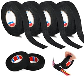 K24 - Klebebänder 10401 Stück PVC Isolierband Klebeband 10 Meter Lang