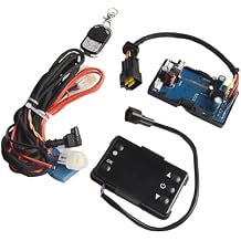 Diesel Air Heater LCD Monitor Switch Control Board Set with Remote Control, 12V/24V Compatible 30-40C Temperature Range for 2kw/5kw/8kw Car Truck Parking Heater Repair