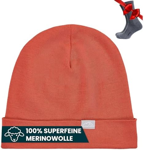Merino.tech 100% Merino Mütze - Unisex Beanie Outdoor für Herren und Damen | Atmungsaktiv, Super weich und Warm Merino Wolle Mütze, Feuchtigkeitsregulierend, Temperaturregulierend,