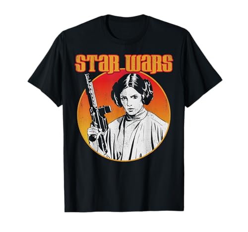 T-shirt Star Wars Princess Leia pour remplacer vos hauts de geek classiques par un look rock