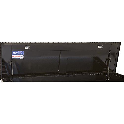 Northern Tool Short Bed Low Profile Crossover Truck Tool Box With Removable Tray - Aluminum, Gloss Black, Pull Handle Latches, 63In. X 20In. X 13In. Model Number 36212721 #TOP7