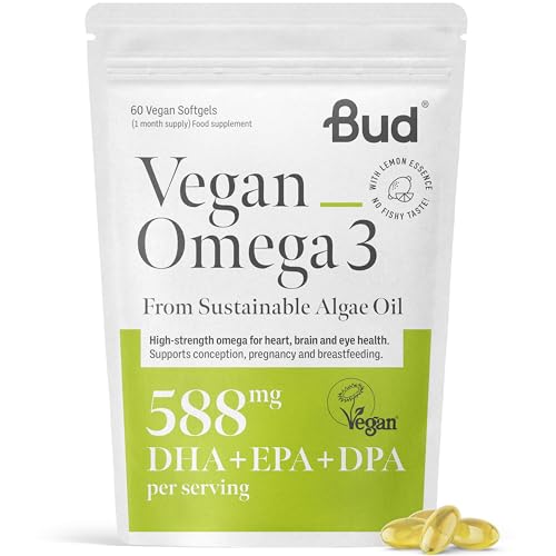 Vegan Omega 3 Supplements - 60 Capsules