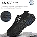 Zapatos de Seguridad para Hombre Mujer Antideslizante Calzado Seguridad Deportivo Ligeras Transpirables Zapatillas de Trabajo con Puntera de Acero Negro 41 Imagen de Zapatos de Seguridad para Hombre Mujer Antideslizante Calzado Seguridad Deportivo Ligeras Transpirables Zapatillas de Trabajo con Puntera de Acero Negro 41