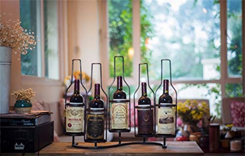 Soporte para botellas de vino para pared miniatura 6