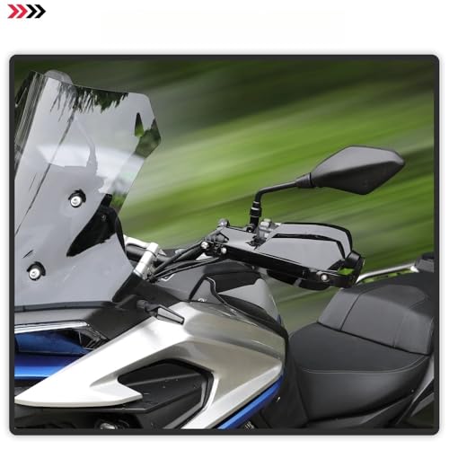 Pare-brise protège-mains moto déviateur de vent pour guidon 500DS 650DS