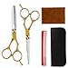 Produktbild MojiDecor Haarschere Set, Friseurscheren Damen und Herren Profi Haarschere und Effilierschere für Salon, Friseur oder zu Hause