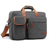 CoolBELL 17.3 Inch Laptop Messenger Bag Briefcase Protective Shoulder Bag Multi-functional Business