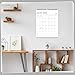 Wall Calendar 2025-2026, 18 Month Calendar from July 2025 to December 2026 14.5