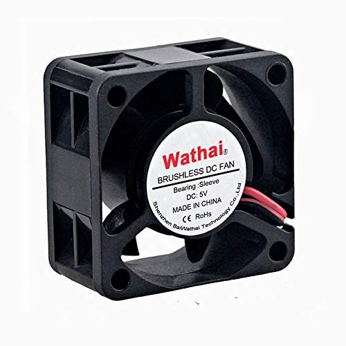 Wathai 40Mm X 40Mm X 20Mm 5V 2Pin Dc Case Fan Brushless Cooling Fan #TOP27