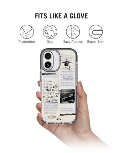 Image of DailyObjects Case for iPhone 17 Compatible with Mag-Safe Wireless Charging, Stride 2.0 Flipster Slim Shockproof Back Cover with Inner Magnetic Ring