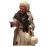 Holyart Szopka neapolitańska: Garbata staruszka 30 cm szopka neapolitańska