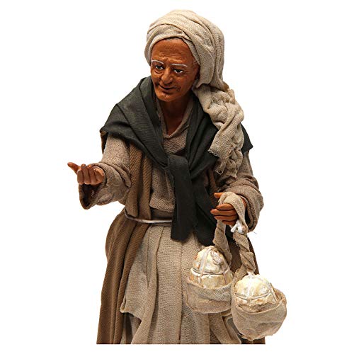 Holyart Szopka neapolitańska: Garbata staruszka 30 cm szopka neapolitańska