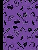 BDSM Icon Notebook: Adult Diary Notepad 100 lined pages