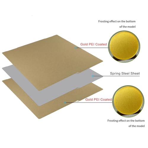 Plaque PEI 430x430 mm surface de construction double face imprimante 3D - 2