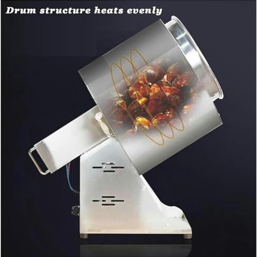 Nuxyyds 1500 W Kaffeeröster, elektrische Kaffeebohnenröstermaschine, 2 kg Edelstahl-Lebensmittelröster mit Zeitsteuerung, zum Backen von Kaffee, Kastanien, Erdnüssen, Getreide 3 Nuxyyds 1500 W Kaffeeröster, elektrische Kaffeebohnenröstermaschine, 2 kg Edelstahl-Lebensmittelröster mit Zeitsteuerung, zum Backen von Kaffee, Kastanien, Erdnüssen, Getreide