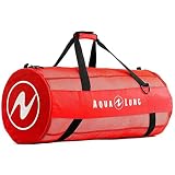 Aqua Lung Adventurer Mesh Duffel Bag, Red