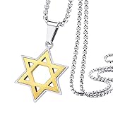 555Jewelry Star of David Necklace