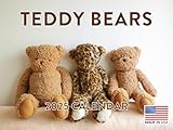 Teddy Bear Calendar 2025 Monthly Wall Calender 12 Month