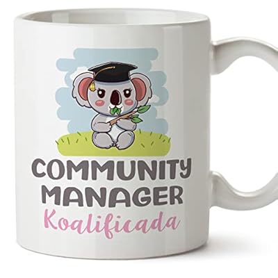 MUGFFINS Tazas para COMMUNITY MANAGER mujer - En Español - Koalificado/koalificada - 11 oz / 330 ml - Regalo original y divertido | Ya disponible en tu tienda friki favorita! En mundofriki.es! MUGFFINS Tazas para COMMUNITY MANAGER mujer - En Español - Koalificado/koalificada - 11 oz / 330 ml - Regalo original y divertido | Ya disponible en tu tienda friki favorita! En mundofriki.es!