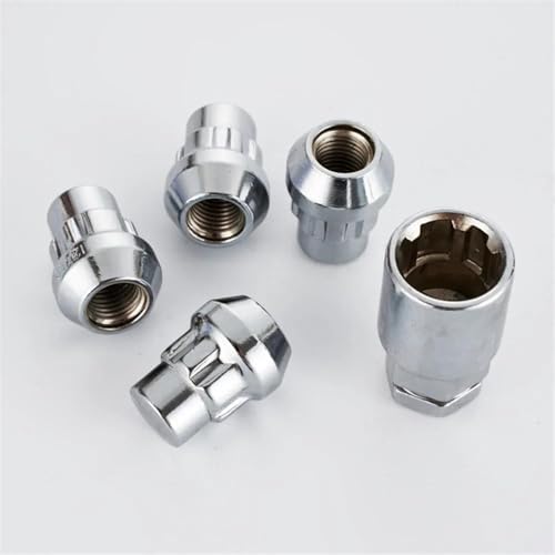 Tuercas de rueda con llave hexagonal doble contra robos en Chevrolet 1