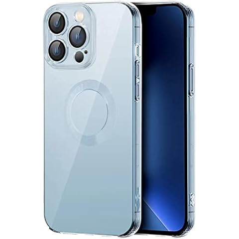 Giphogantic Phone Case for iPhone, Giphogantic Transparent Electroplated Phone Case with Camera Protector (for iPhone 14 PRO, Transparent) Cover