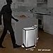 simplehuman 30 Liter / 8 Gallon Butterfly Lid Kitchen Step Trash Can, Brushed Stainless Steel