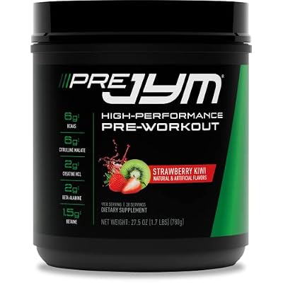 PRE JYM 30 Servings - Strawberry Kiwi & ahitian Vanilla Bean