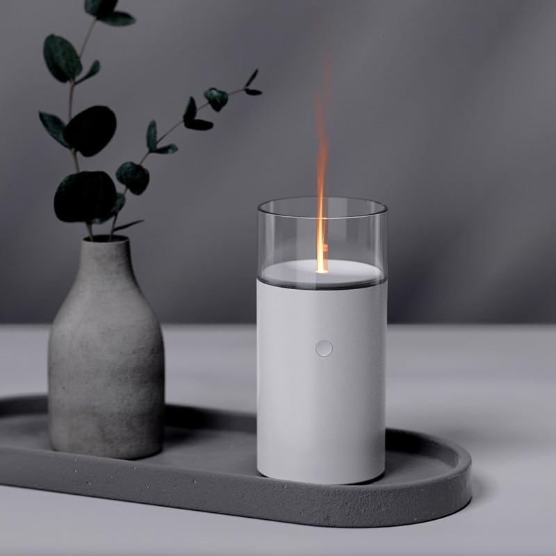 Difusor aromático eléctrico Flame Laviniar A2 60 mL blanco