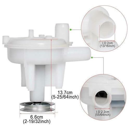 Pompe de vidange pour machine à laver avec texture renforcée multi-modèles - 4
