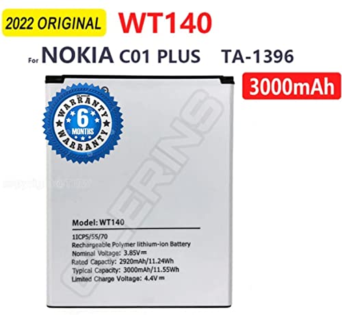 Image of Original WT140 Battery for Nokia C01 Plus TA-1396 Battery with 6 Month Warranty****(P111)