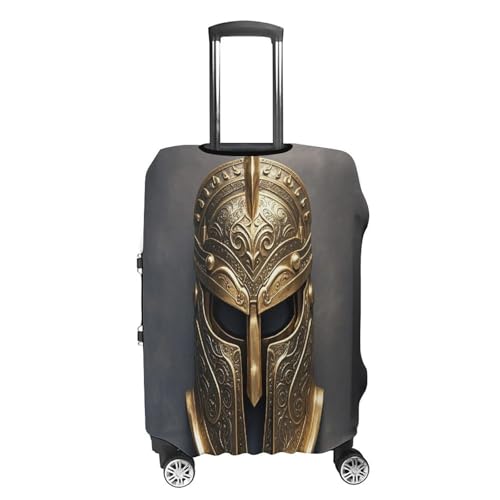 Spartan Helmet Travel Luggage Cover Washable Anti-scratch Suitcase Protector Dustproof Protective Cover Case for Wheeled Luggage Fits 19-32 Inch Luggage4