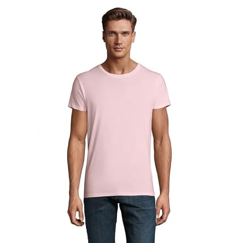 SOLS T-Shirt Brand Model Crusader Men Pale Pink