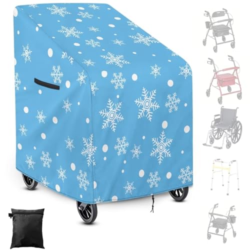 Rnyleeg Waterproof Electric Wheelchair Cover with Storage Bag