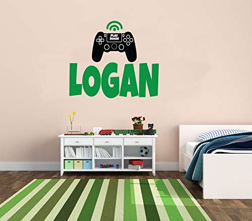 Vinilo decorativo personalizado para gamer 50.8x40.64 cm miniatura 6