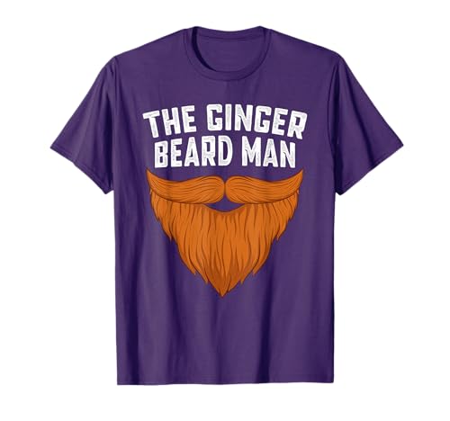 The Ginger Beard Man Funny Red Bearded T-Shirt