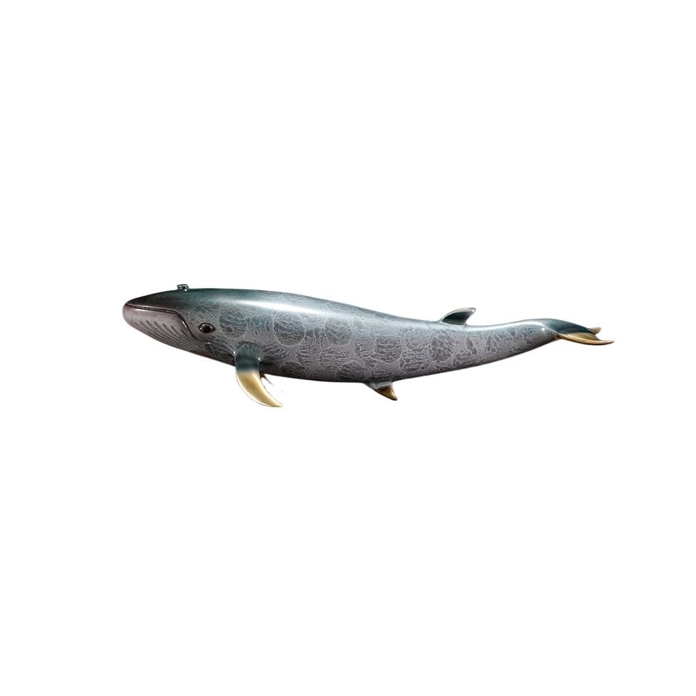 CHICKEN Bronze Living Room Ornaments Whale Craft Ornament Home Living Room Wine Cooler Decoration Entrance Ornaments to Attract Wealth