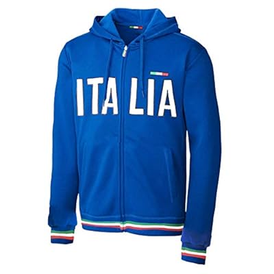 Toocool - Sudadera Hombre Mujer Italia Chaqueta Chándal Mangas Largas con Capucha FI-589, azul elettrico, M | Ya disponible en tu tienda friki favorita! En mundofriki.es!