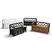 SIMPLIHOME Amherst Entryway Storage Bench - 48 inch Wide Solid Wood Hallway Seat in Black, Transitional Bench for Entryway or Living Room with Lift-Up Lid and Spacious Storage