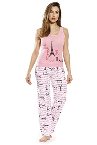 Just Love 6330-10006-M Pant Sets/Women Sleepwear/Womans Pajamas/Pjs #TOP11