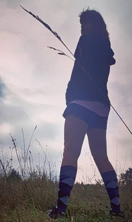 Image of Athletic Knee High Socks Stripe Running Baseball Thigh High Stockings Outdoor Sport Tube Socks