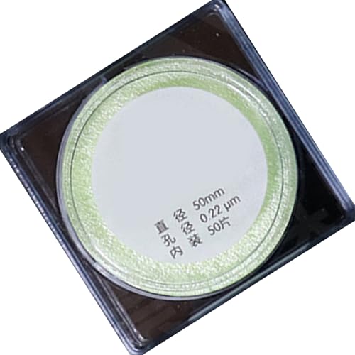 50pcs Gemischte Cellulosefiltermembran Für Den Laborgebrauch Mit Starker Chemikalienresistenz Und Schneller Filtrationsgeschwindigkeit Mikroporöser Filtermembran
