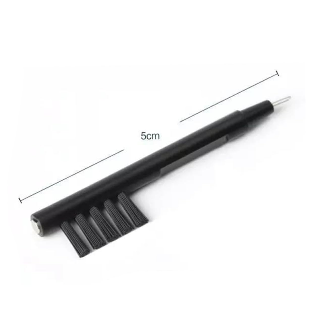 HOMOCONO 5 Pcs U-Shaped Cleaning Brush Kit Ear Wax Removal Tool Cleaner Magnetic Brush End for Easy Battery Replacement