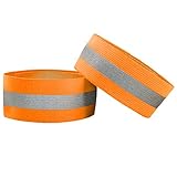 Nicht nur für Arme: Unsere reflektierenden Armbänder können nicht nur für Arme verwendet werden, sondern auch an mehreren Körperteilen wie Knöcheln oder Oberschenkeln befestigt werden. Da es einen verstellbaren Klettverschluss hat, ist es sehr flexibel.