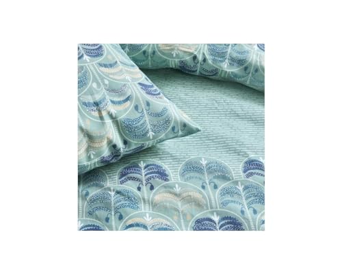 Parure de lit 2 personnes en pur coton Today Sunshine pour un confort chic 220x240 - 3